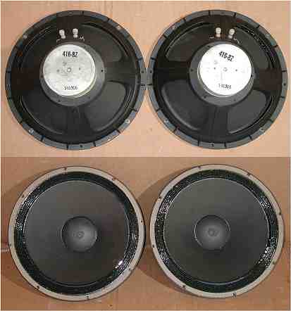 Years of production of Altec drivers? 6