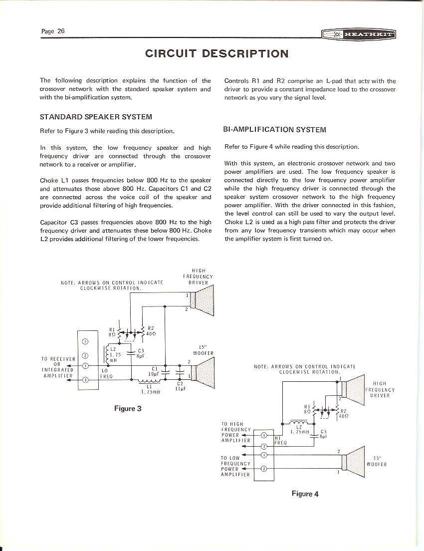 Replacement Crossovers for Heathkit AS-101 Altecs 1