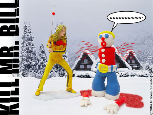 Win the Mr. Bill DVD Box Set by making your own Mr. Bill- taking a pic (example pic) 2
